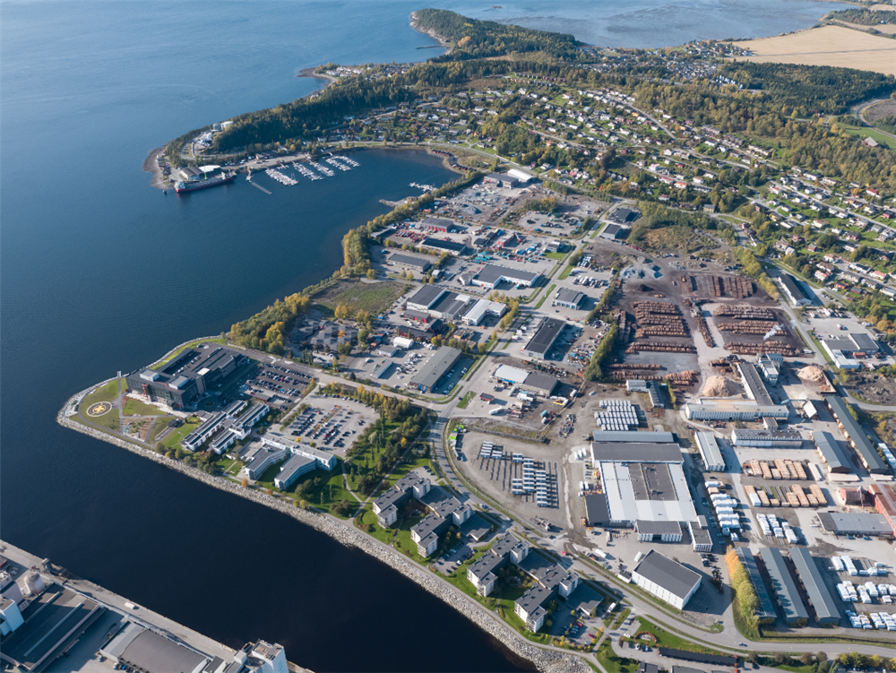 Flyfoto - Nordsileiret - Klikk for stort bilde