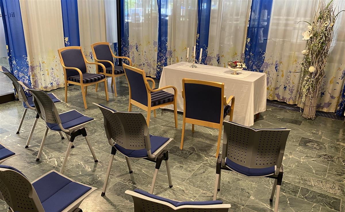 Vigselrom på rådhuset - Klikk for stort bilde